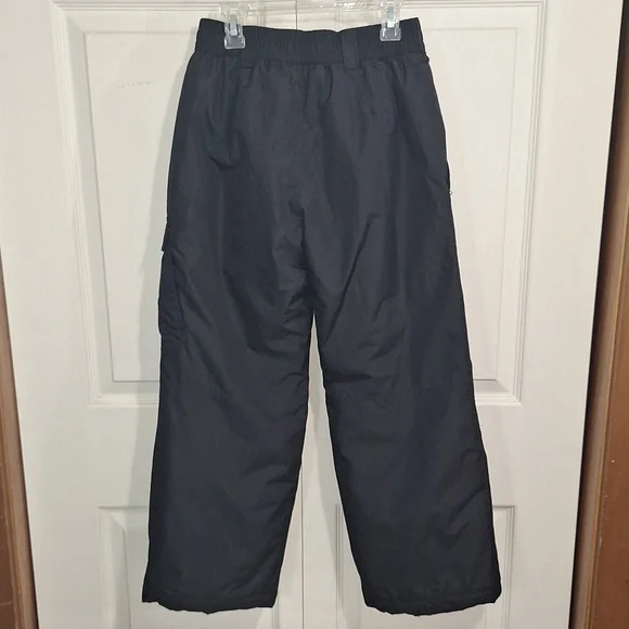 Zero Xposur zip closure snow ski pants - M 10-12 - lined black - Picture 2 of 7